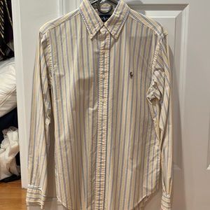 Ralph Lauren mens button down classic fit denim feel hardly worn